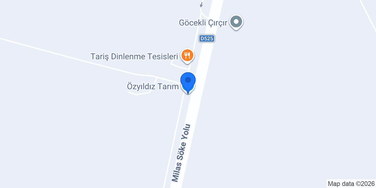Özyıldız Tarım konumu