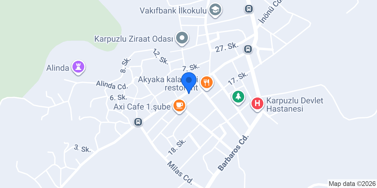 Aygaz Tüp Bayisi konumu