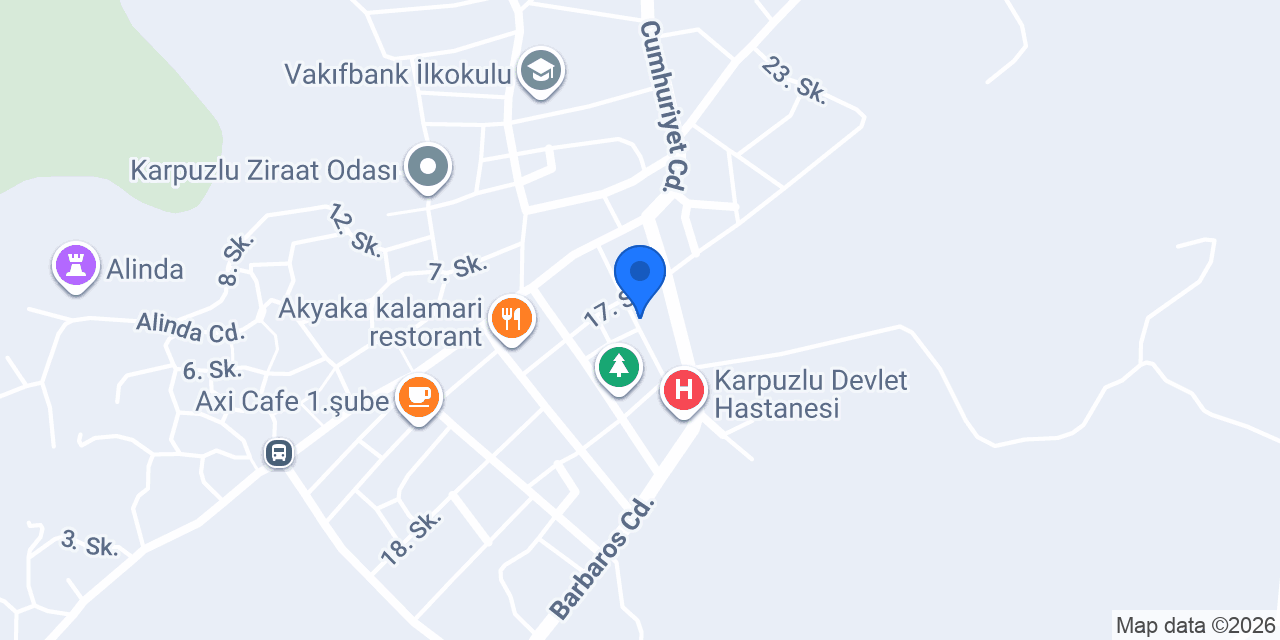 Dolunay Pastanesi konumu