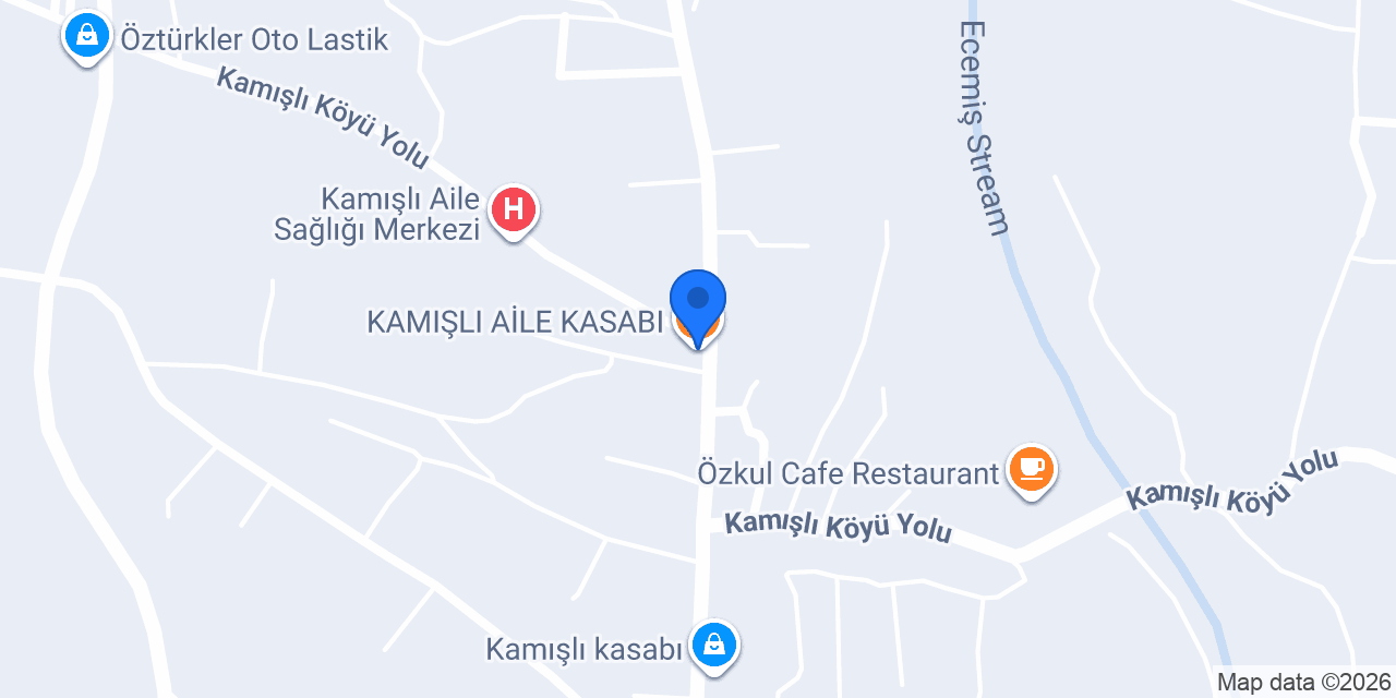 KAMIŞLI AİLE KASABI konumu