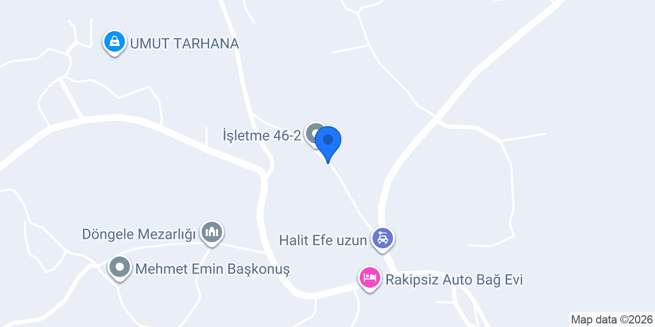 Döngele Ortaokulu konumu