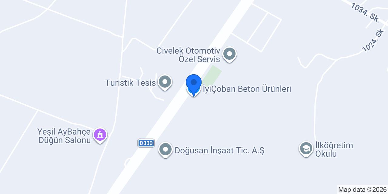 İyiÇoban Beton Ürünleri konumu