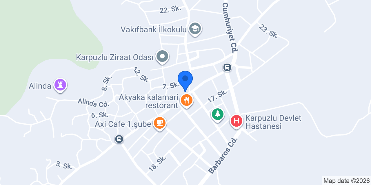 Şimşek Mobilya konumu