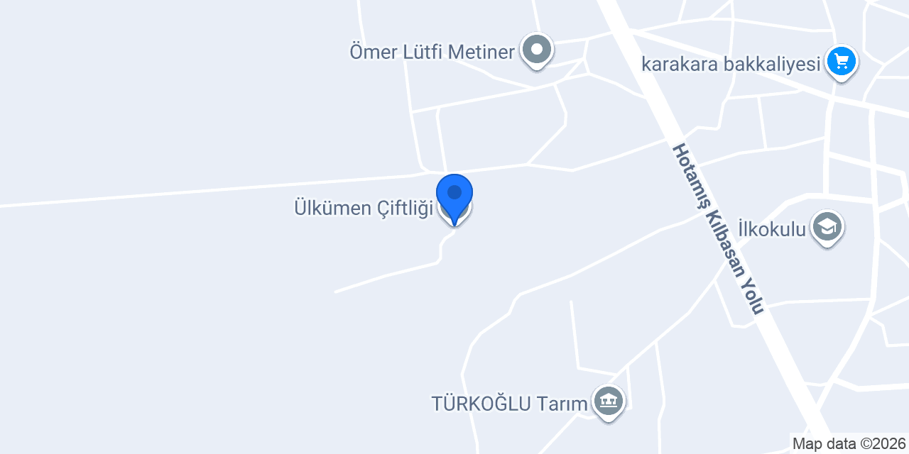 Ülkümen Çiftliği konumu