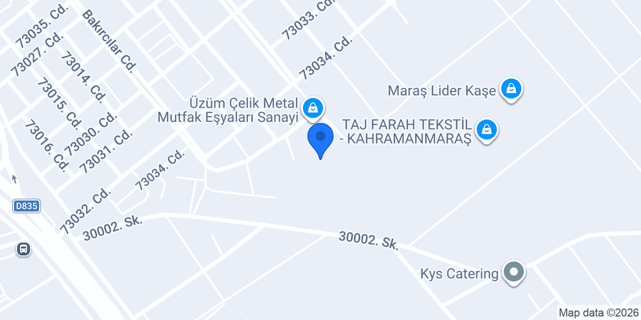 ilaf mensucat konumu