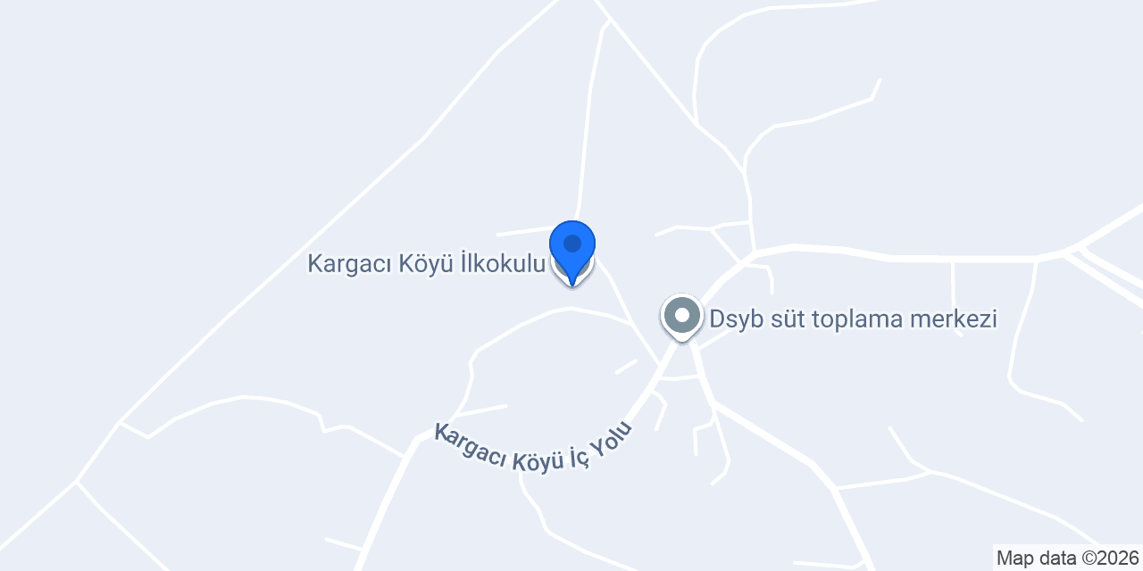 Kargacı Köyü İlkokulu konumu