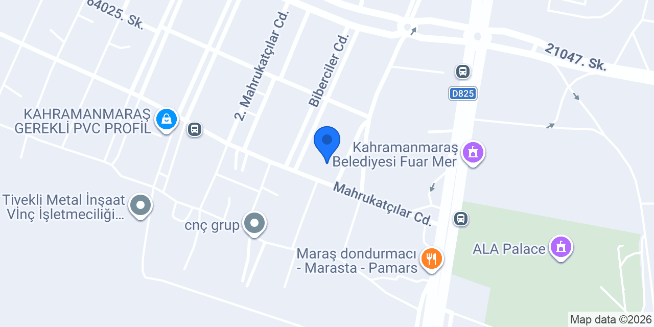 Ambar Hırdavat konumu