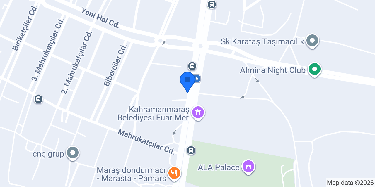 Pakteks Tekstil konumu