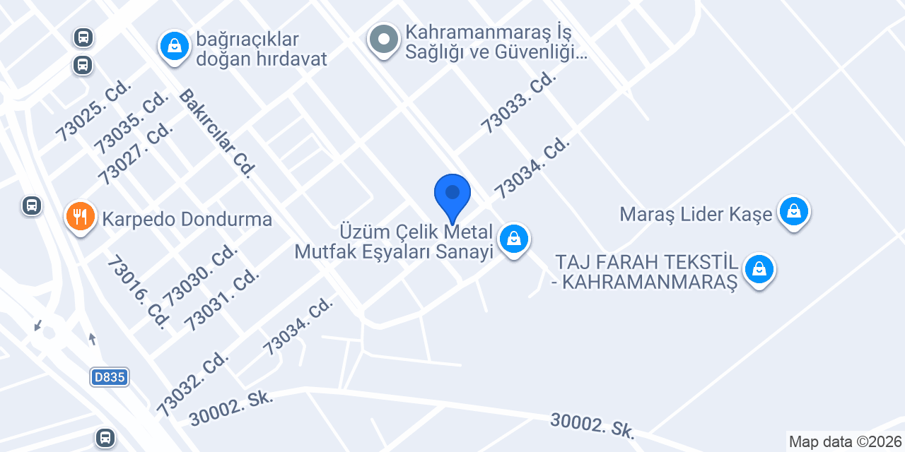 Aysa Metal konumu