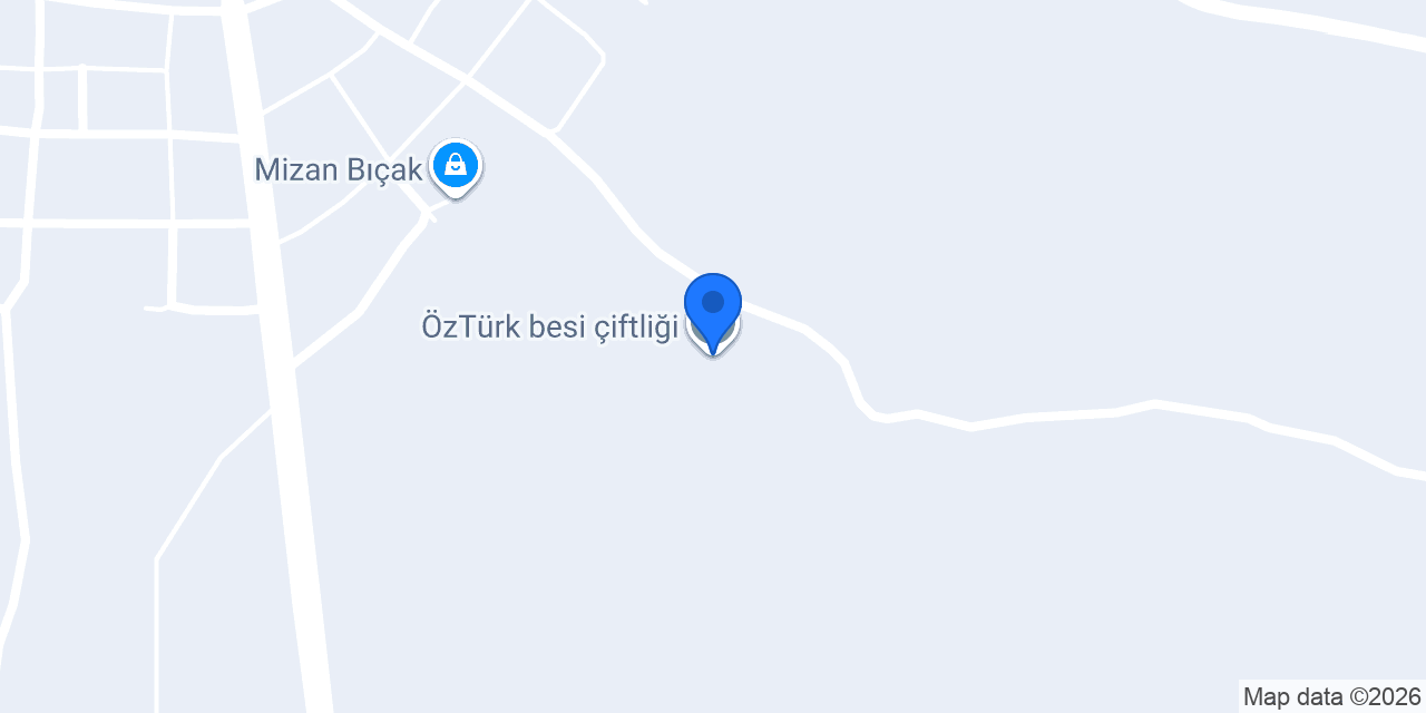 ÖzTürk besi çiftliği konumu