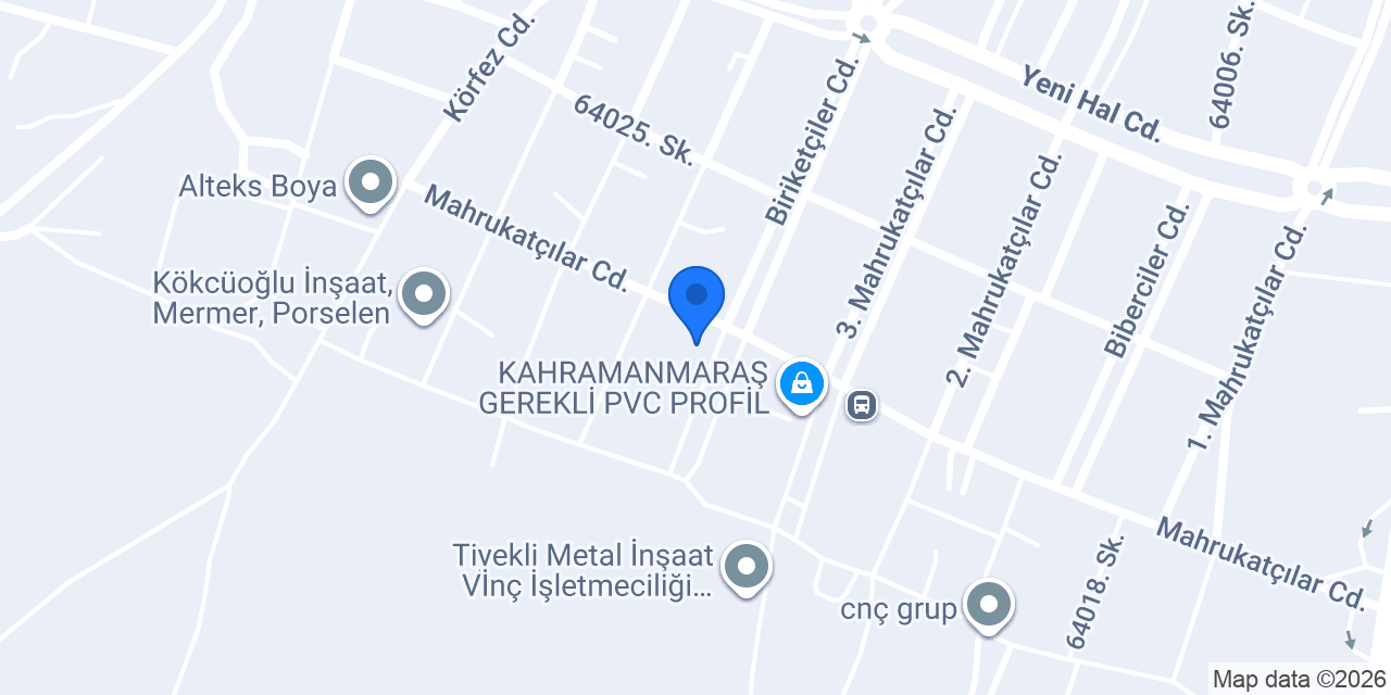 Derya Mermer Mobilya konumu