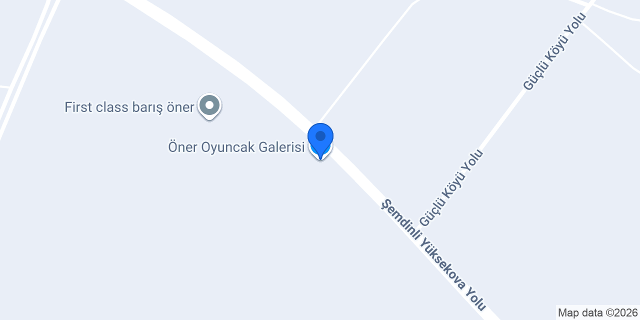 Öner Oyuncak Galerisi konumu