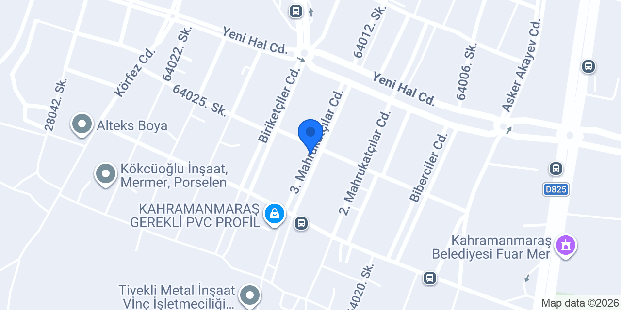 AltunBims Briket Sanayii konumu