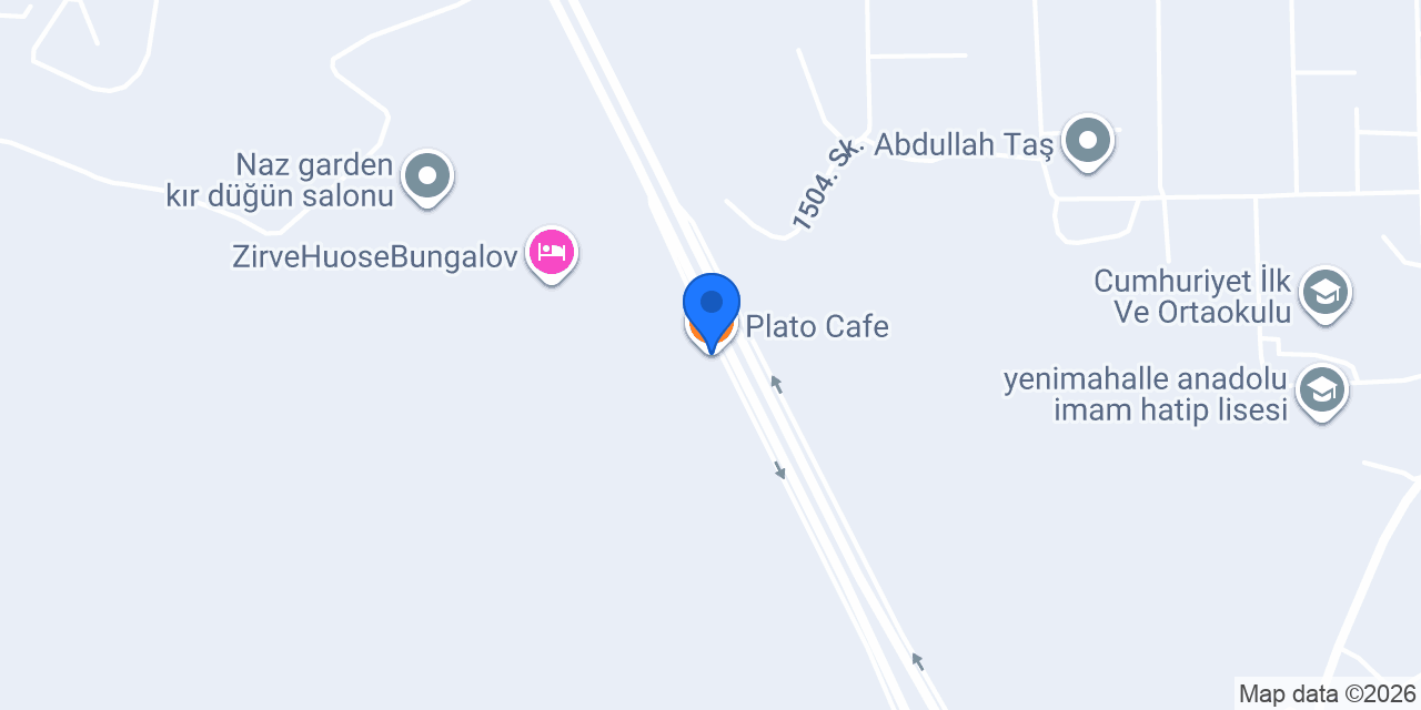 Plato Cafe konumu