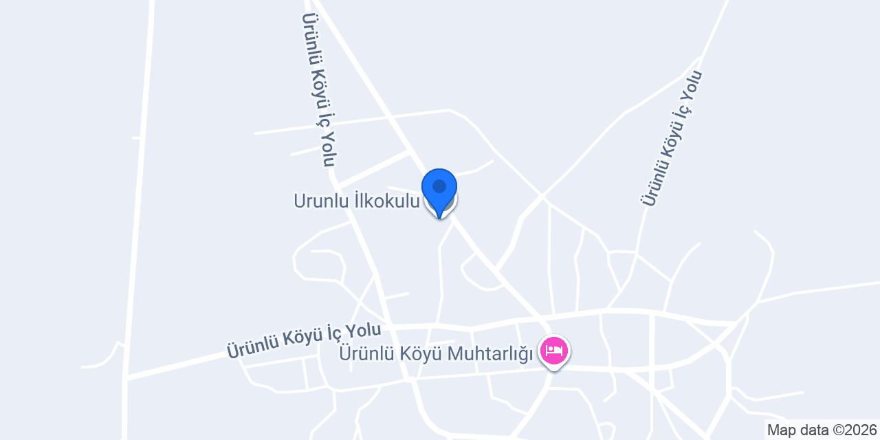 Urunlu İlkokulu konumu