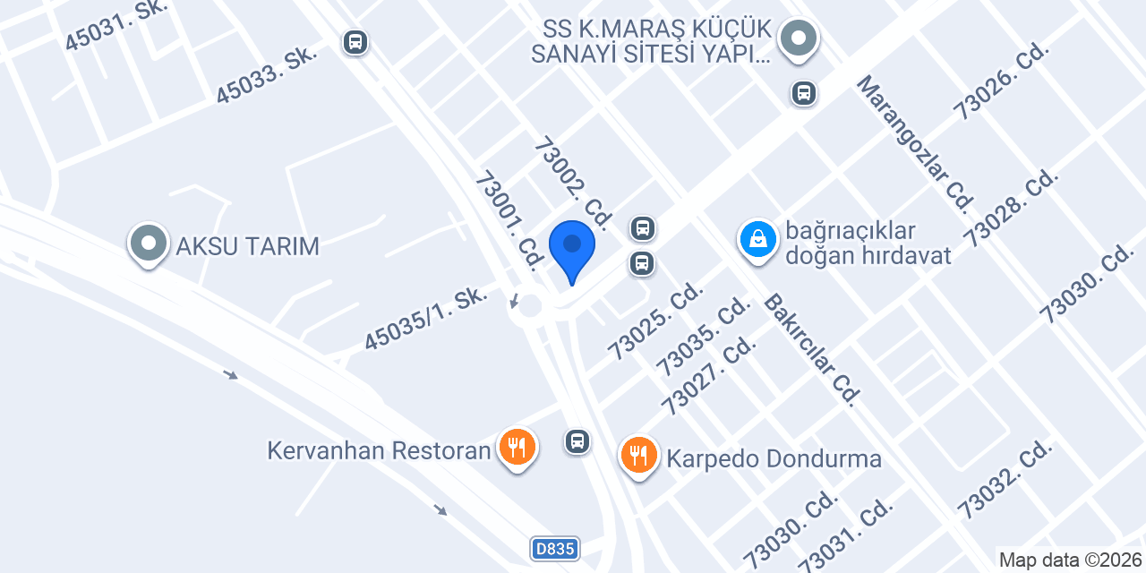 Çınaraltı Et Lokantası konumu