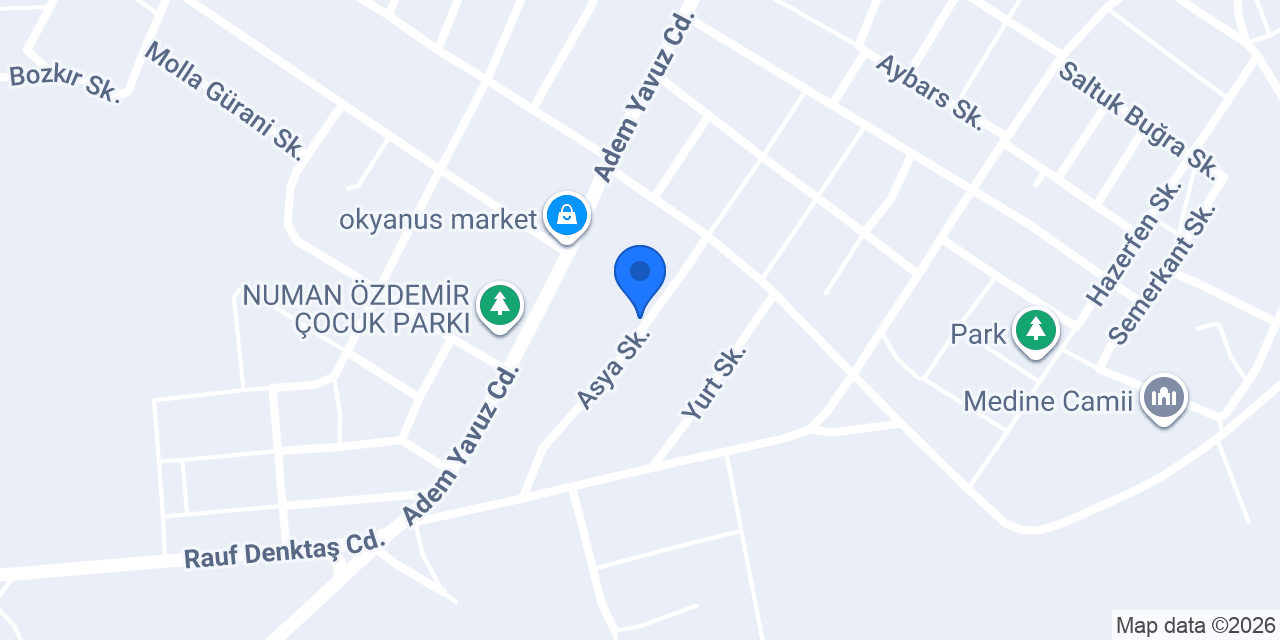 HMK TEDARİK GIDA konumu
