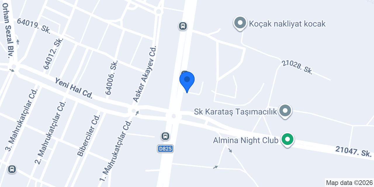 Akbel A.Ş Genel Müdürlük konumu