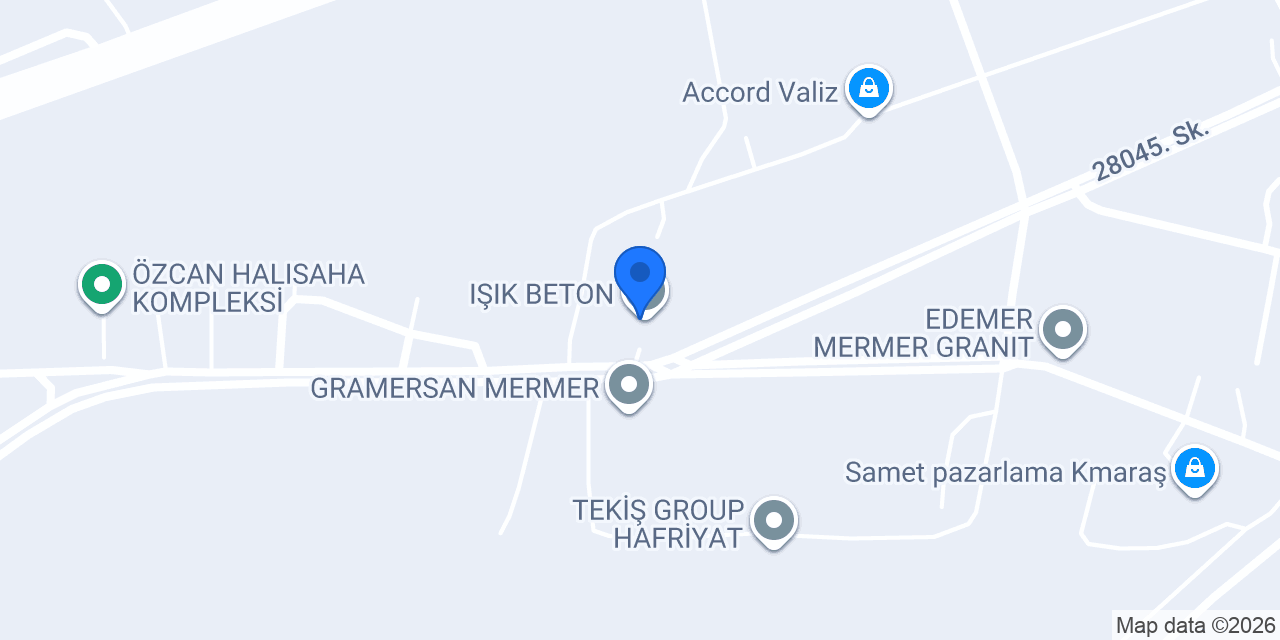 IŞIK BETON konumu