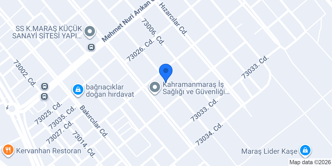 Öz Ahşap Mobilya Ve Dekorasyon Kahramanmaraş konumu