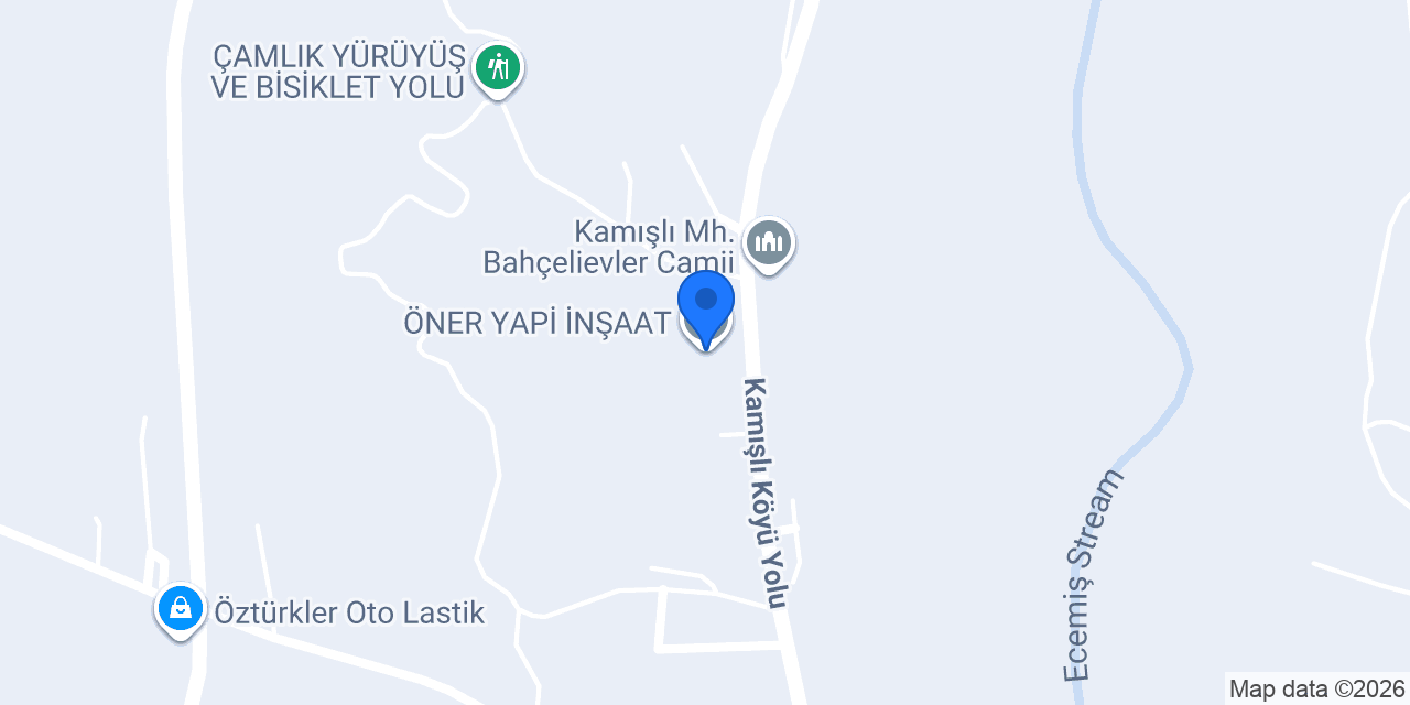 ÖNER YAPİ İNŞAAT konumu