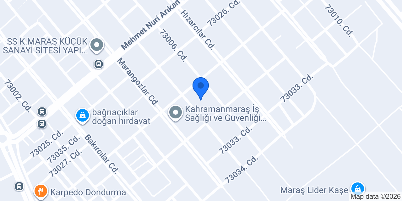 ÇETİNLER KERESTE konumu