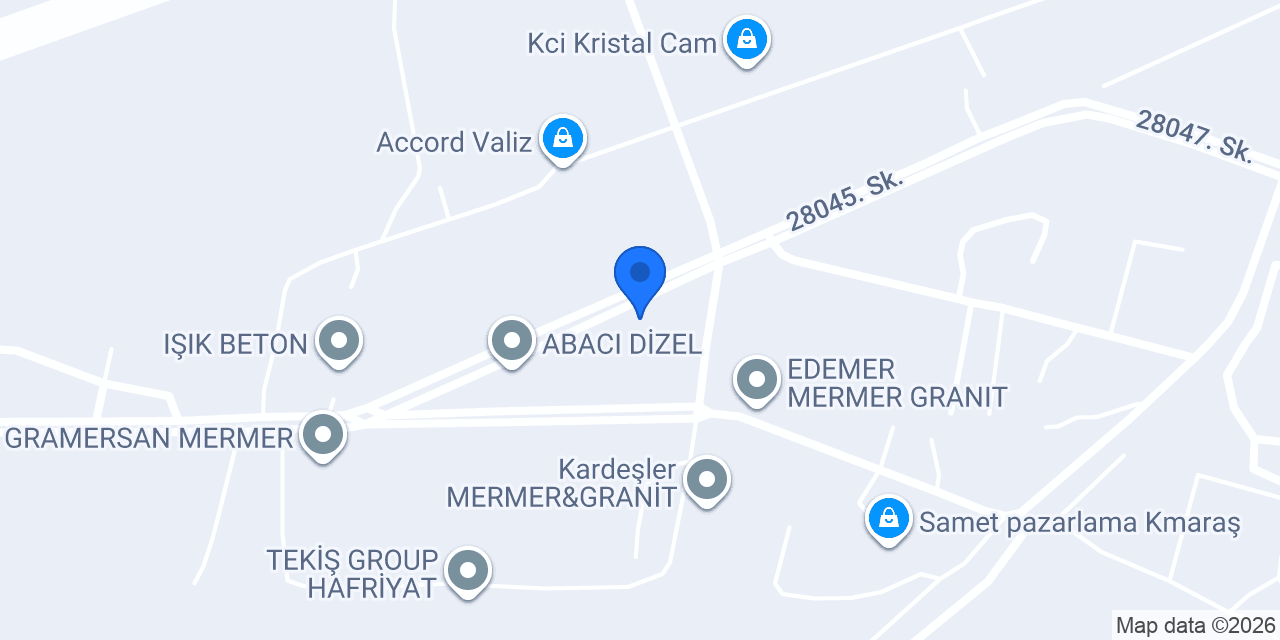 BSAFE Karaokur İnşaat Malzemeleri konumu