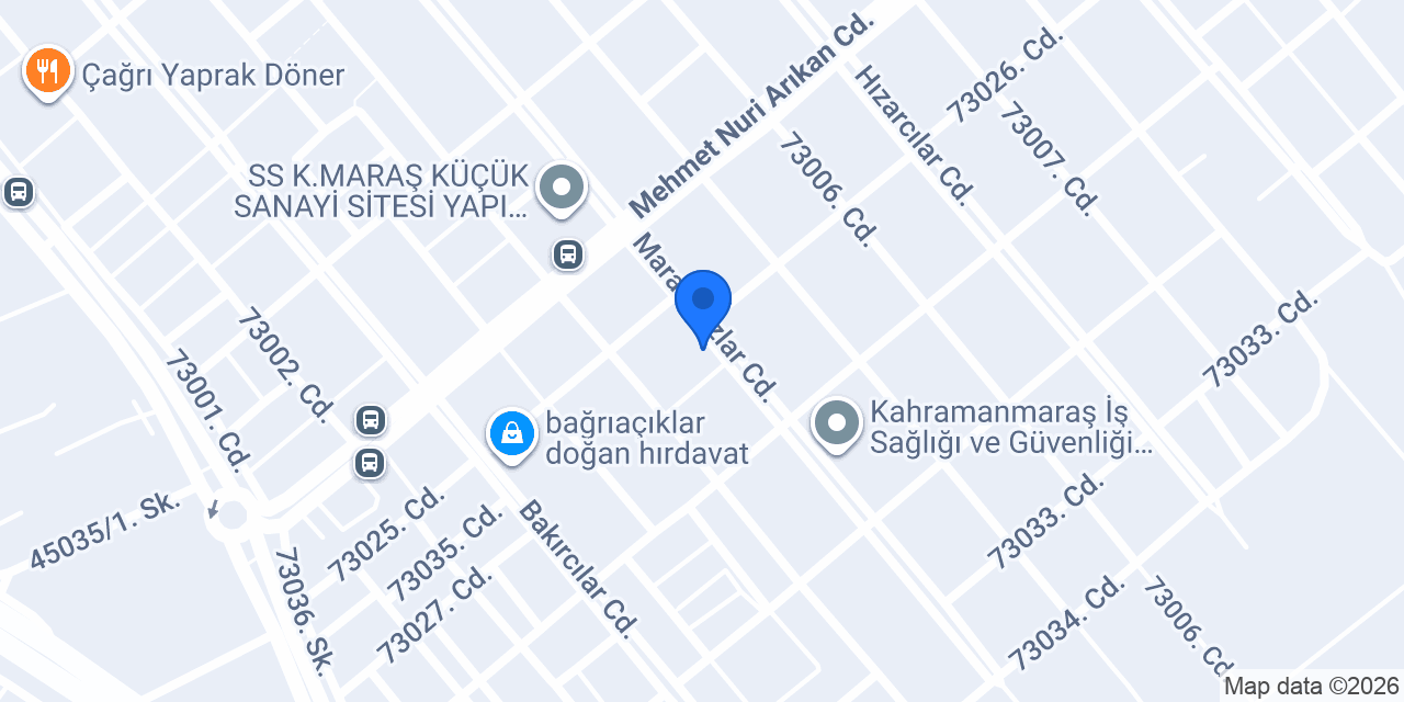 Gültekinler OTO CAM konumu