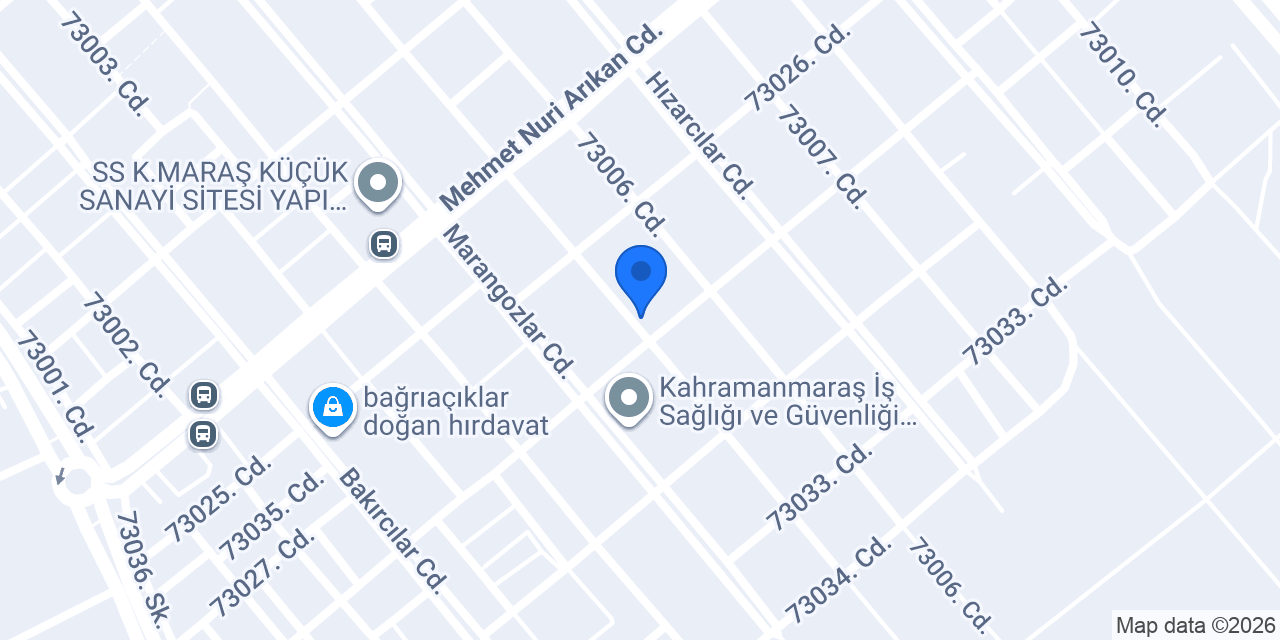 HASFER gıda san. Ltd. Şti konumu