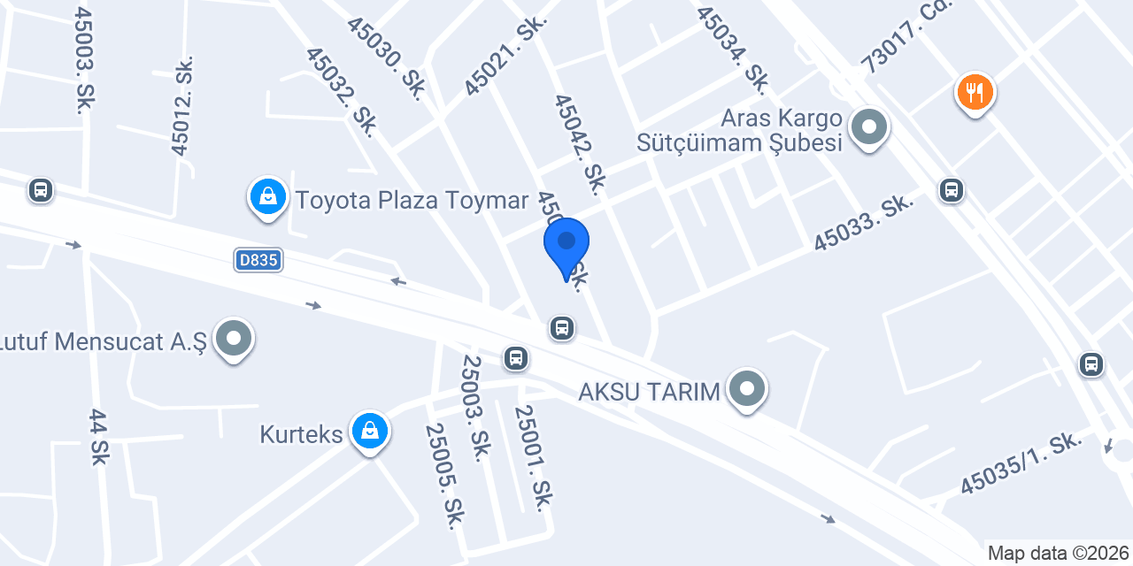 Çetinkaya Plaza konumu
