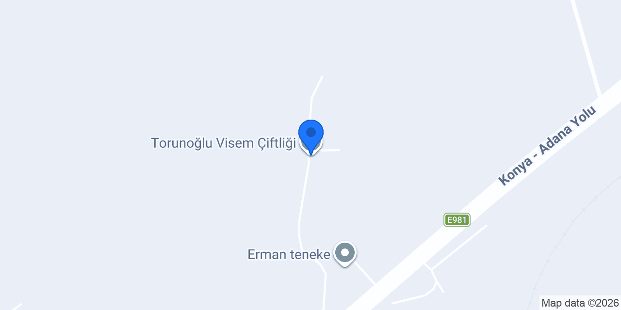 Torunoğlu Visem Çiftliği konumu