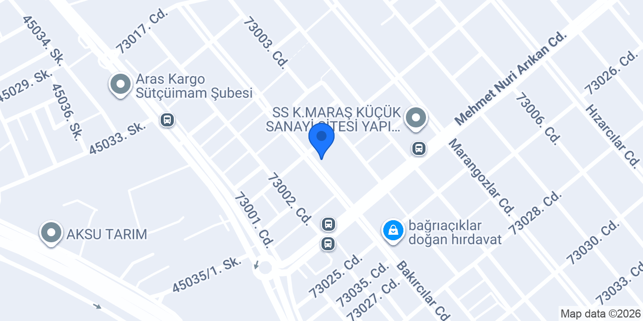 HM Döner konumu