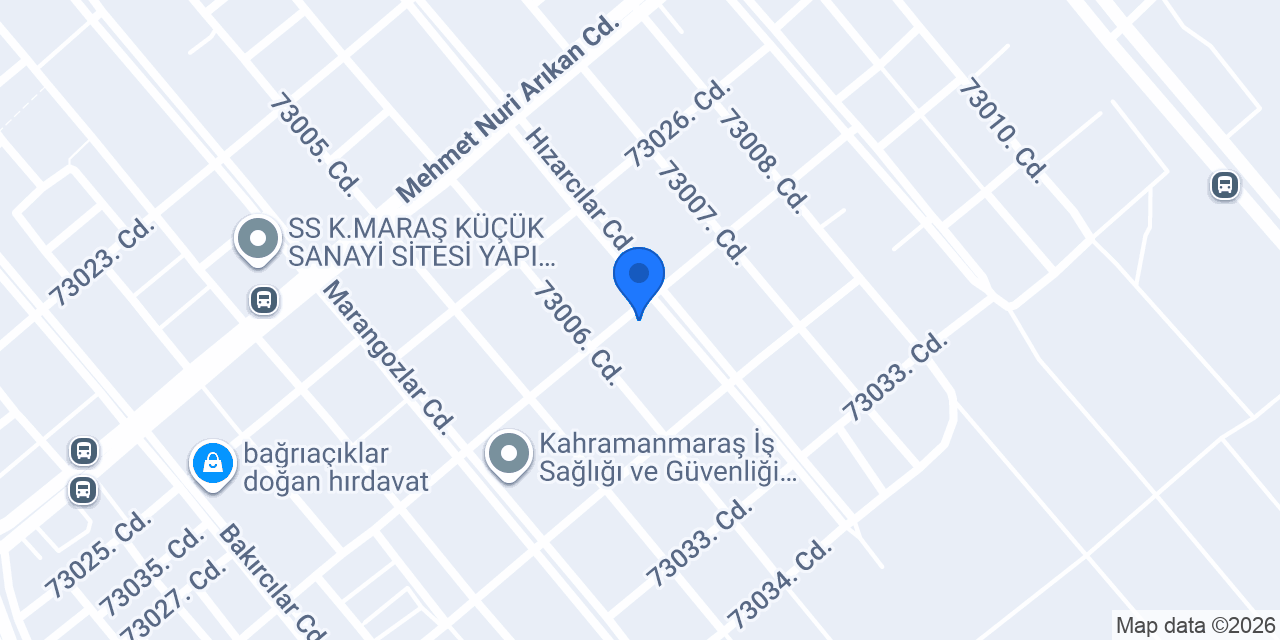 Zülkadiroğulları Kereste ve Orman ürünleri konumu