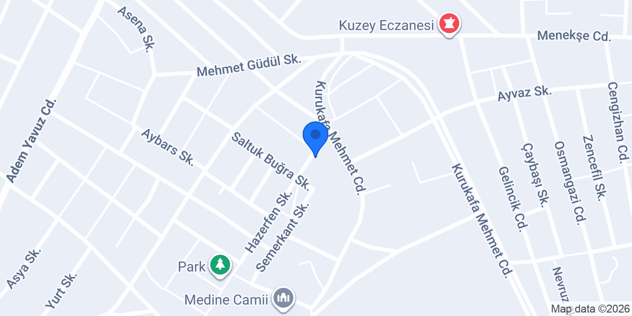 Çumra İlçe Halk Kütüphanesi konumu