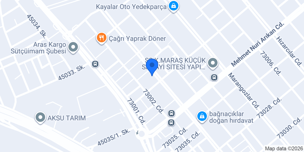 Özkenger auto konumu