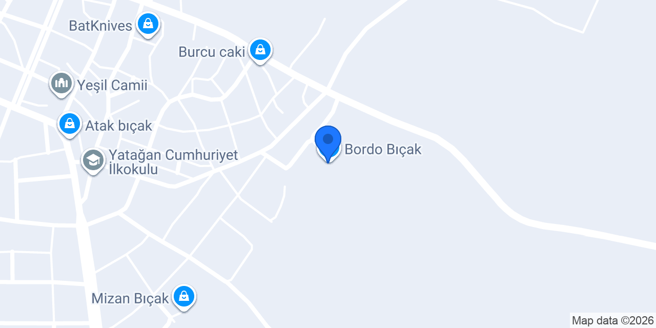 Bordo Bıçak konumu