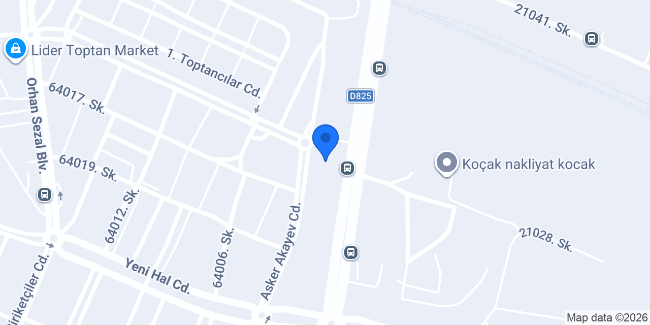 Ensar Ticaret konumu