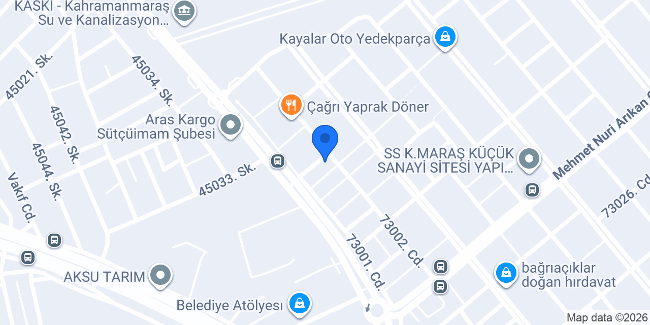 Çözüm oto ELEKTRONİK konumu