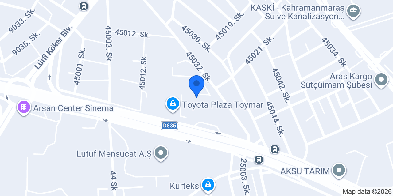 BYD Toymar konumu