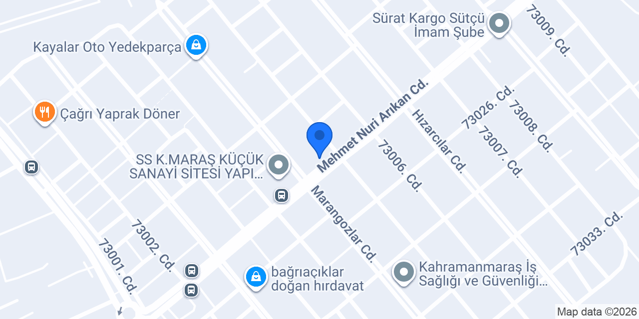 Mirac Elektro Market konumu