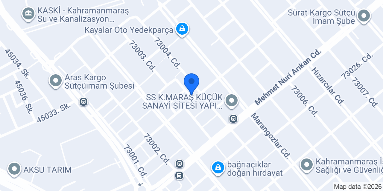 ÖZ TEKÇE OTO KİLİT konumu