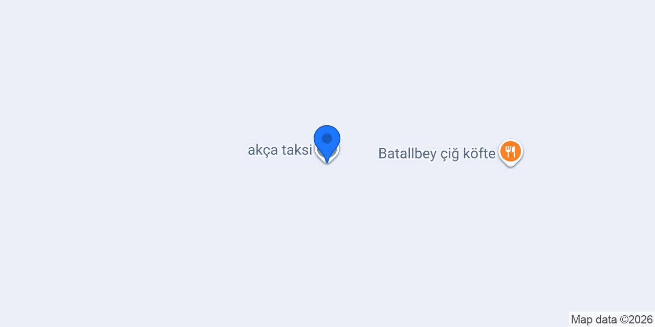 akça taksi konumu