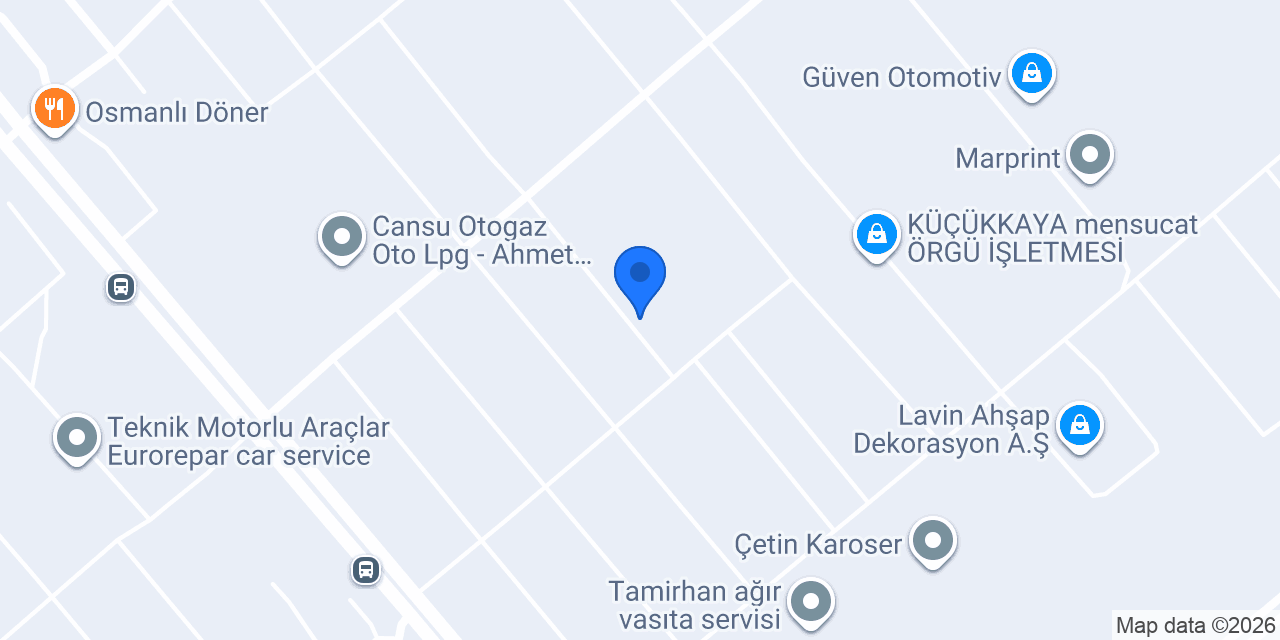 Yılmazoğlu Alüminyum konumu