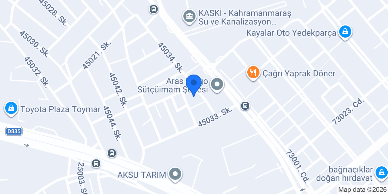 Demircan Sigorta Sanayi konumu