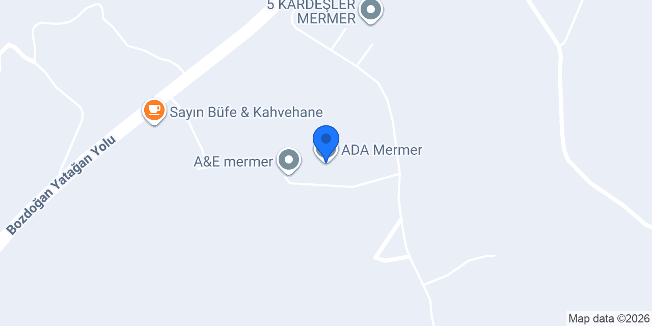 ADA Mermer konumu