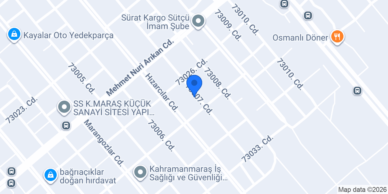 Gül Çelik Kaşıkçılık konumu