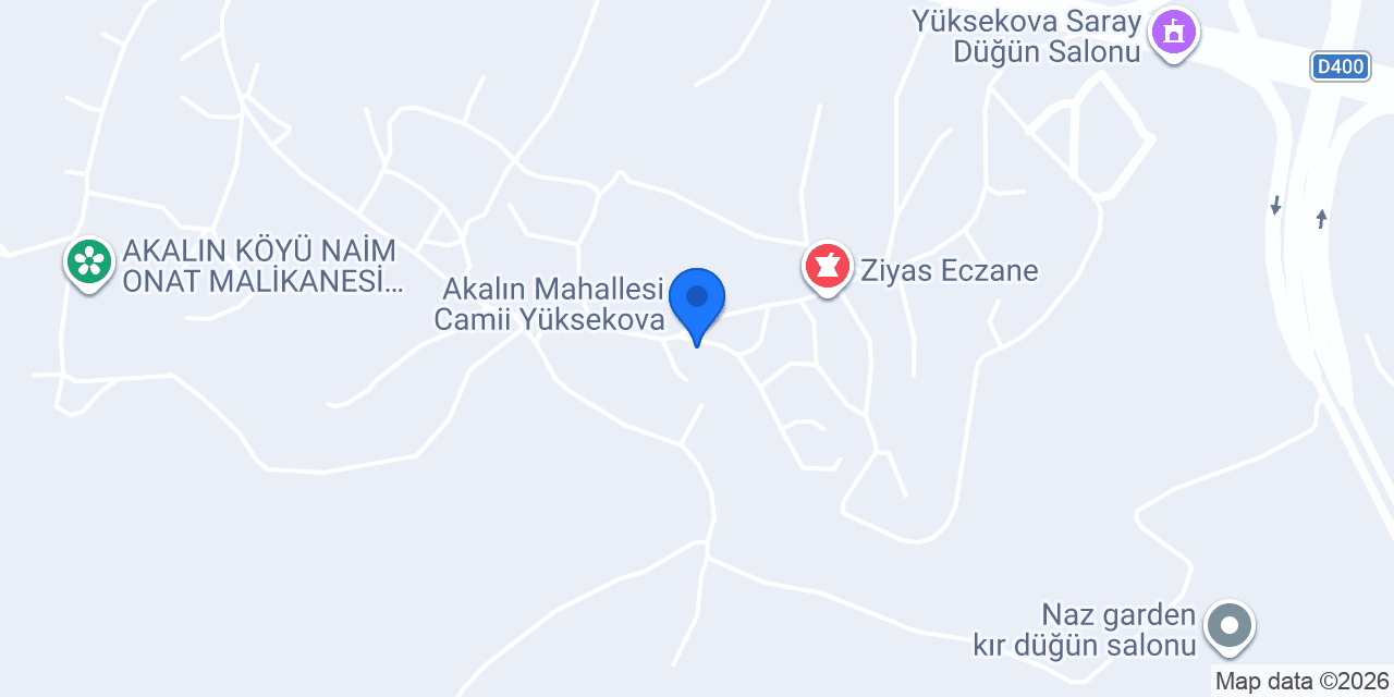 Akalın Köyü Muhtarlığı konumu