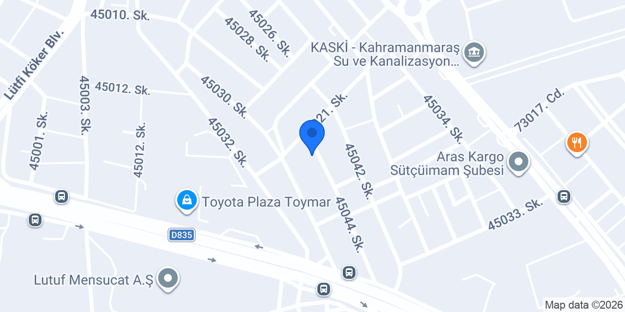 TSN MOTORS konumu