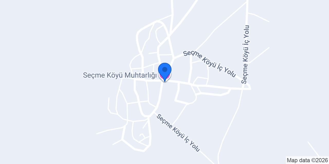 Seçme Köyü Muhtarlığı konumu