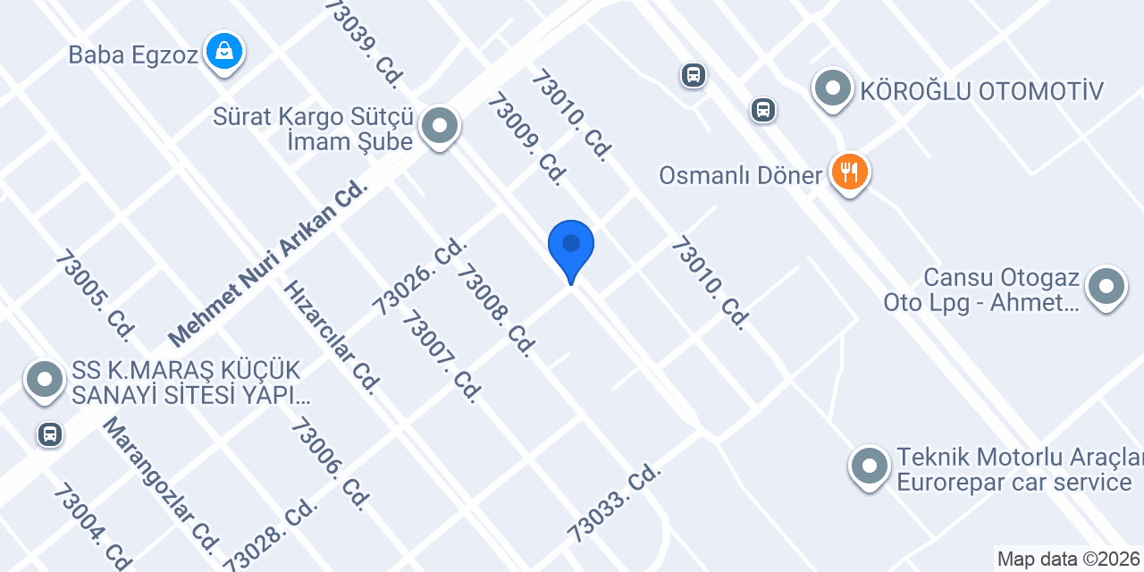 Mesleki Eğitim Merkezi konumu